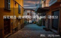 探花精选·周末活动·彩蛋解析·硬核分析