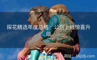 探花精选年度总结：公测上线惊喜升级