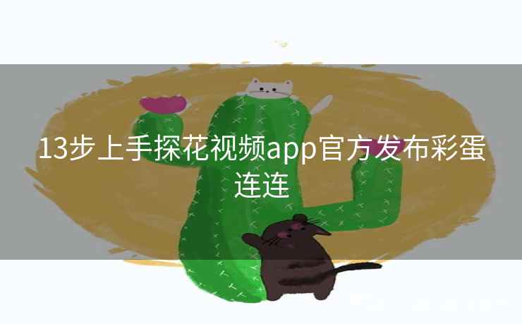 13步上手探花视频app官方发布彩蛋连连