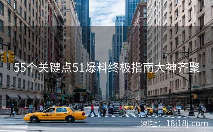 55个关键点51爆料终极指南大神齐聚